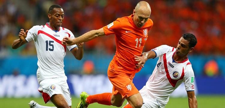 هولندا وكوستاريكا اريين روبن